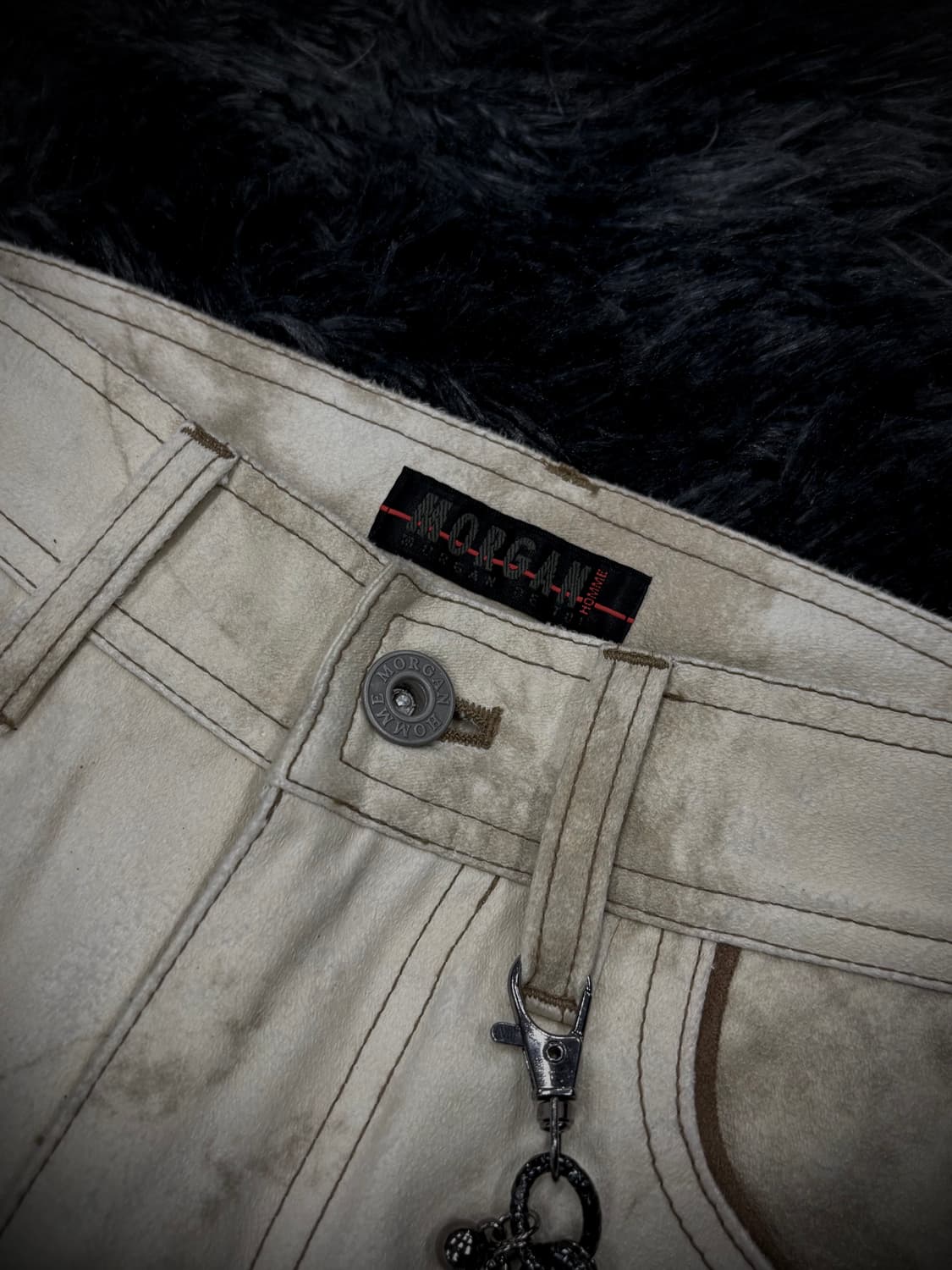 아이보리 워싱 부츠컷 팬츠 상품이미지7