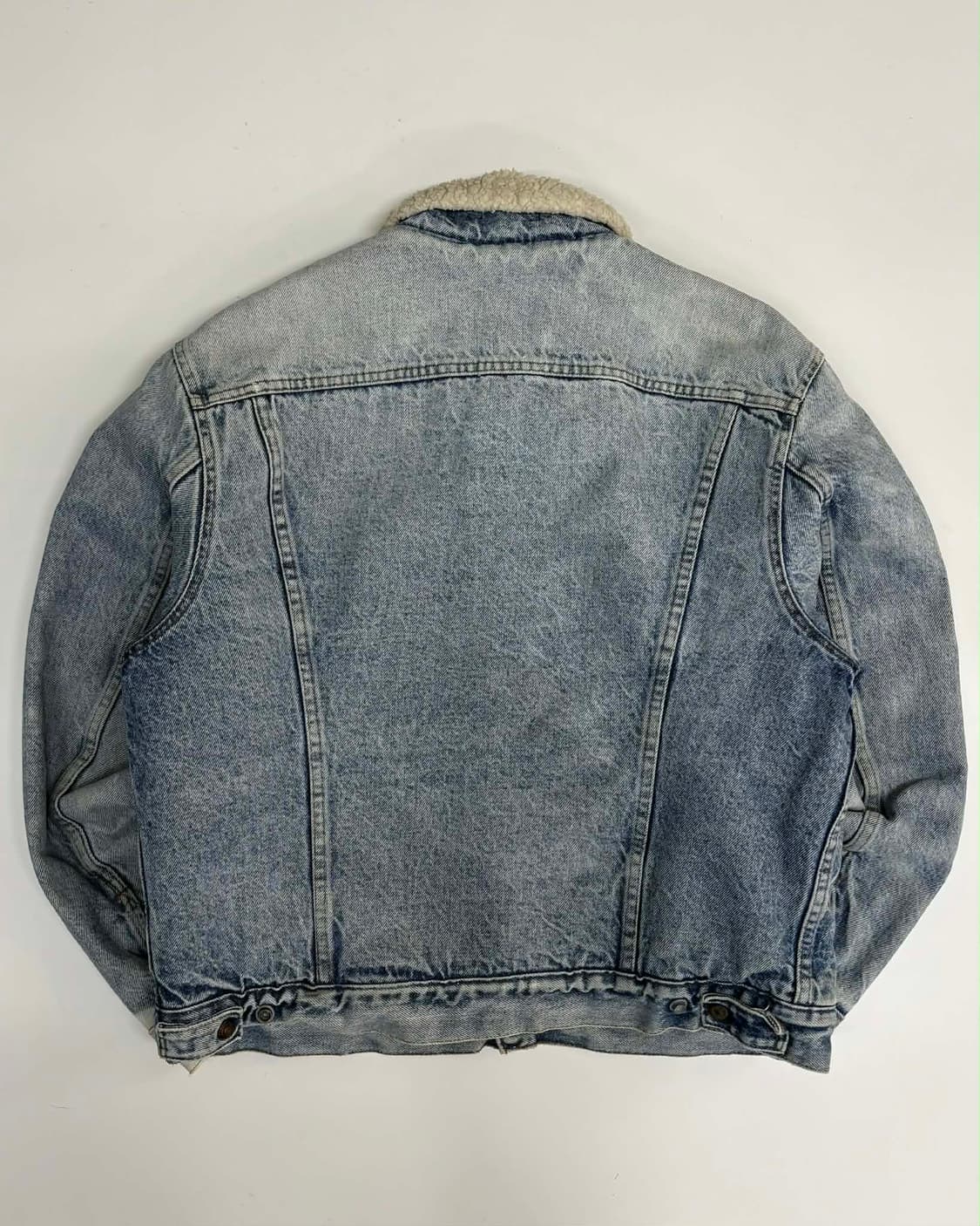 [44] 80s 리바이스 쉐르파 데님 트러커 자켓 상품이미지2