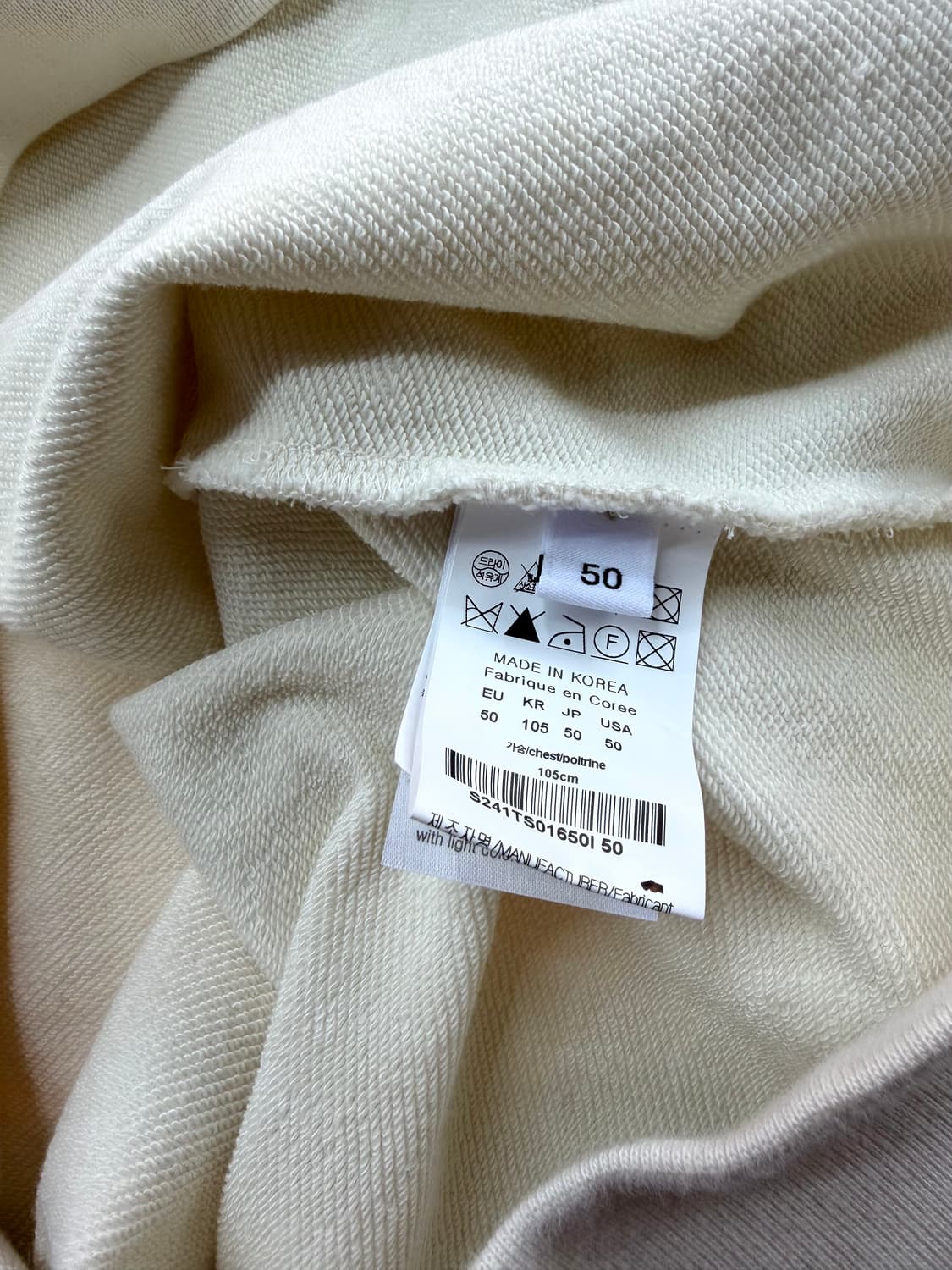 50/ 솔리드옴므 23-24FW 백스프레드 후드티 상품이미지10