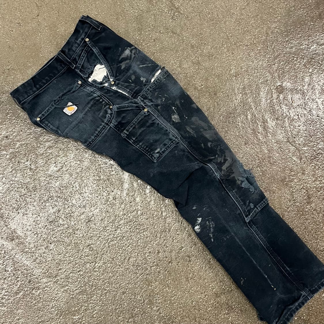 Carhartt 블랙 더블니 팬츠 (30“) 상품이미지6