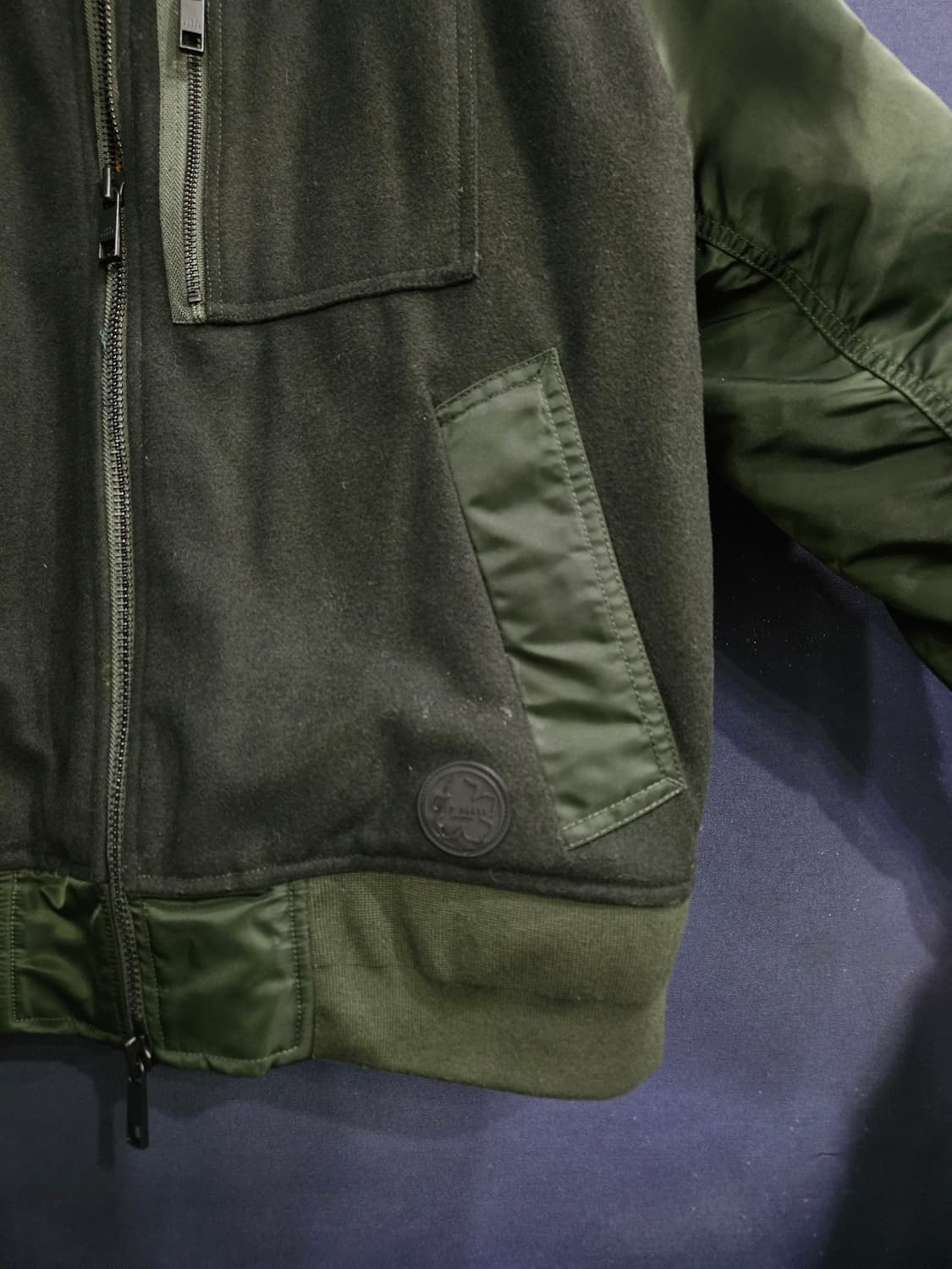 테드베이커 다크그린 남성 100~105 항공점퍼 자켓  상품이미지6