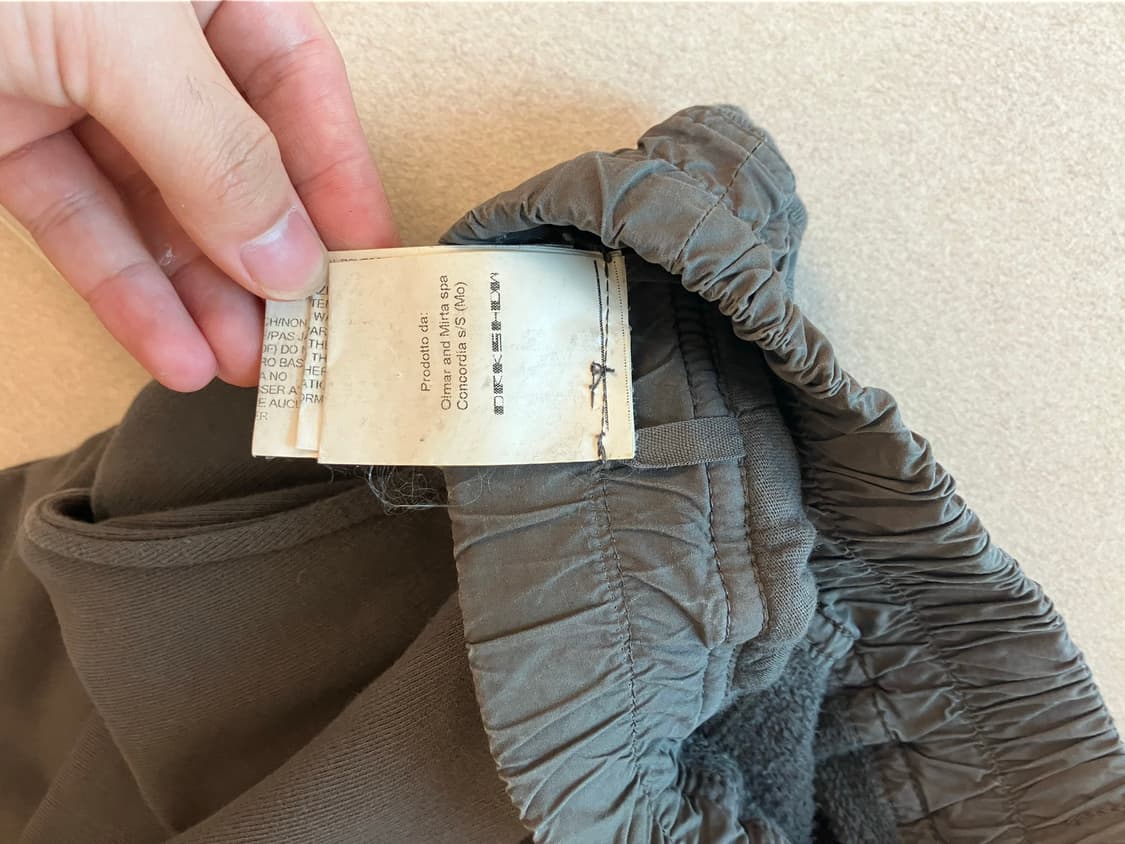 Rick Owens baggy sweat pants 상품이미지4