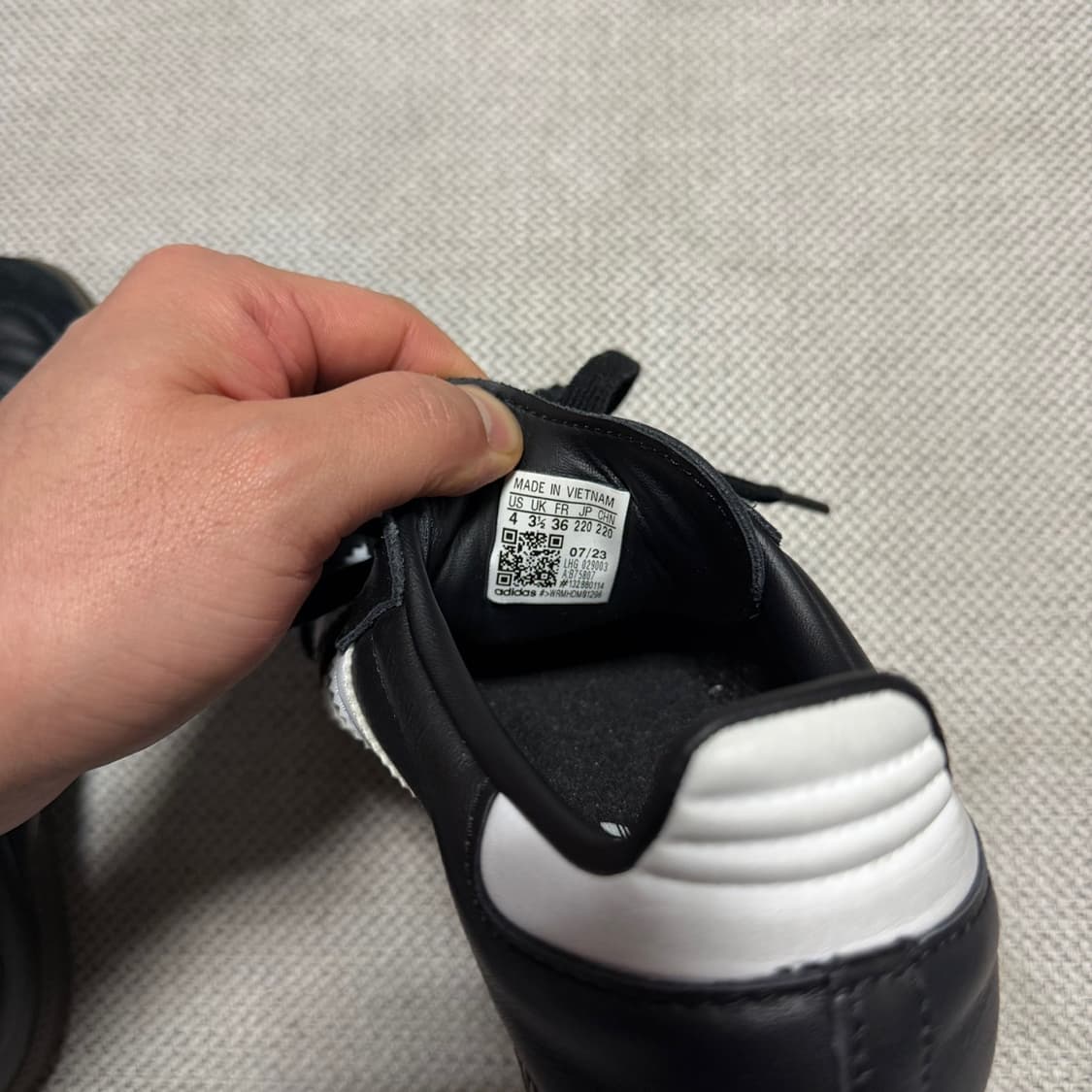 아디다스 삼바 검흰 상품이미지4