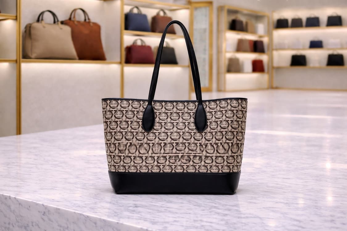 [A급] 페라가모 토트백 판매합니다!!! 상품이미지2