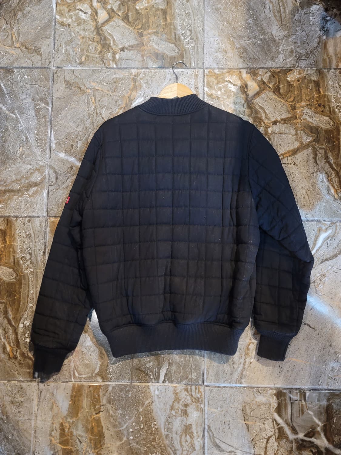 스투시 블랙 달러 패턴 리버시블 봄버 자켓 상품이미지5