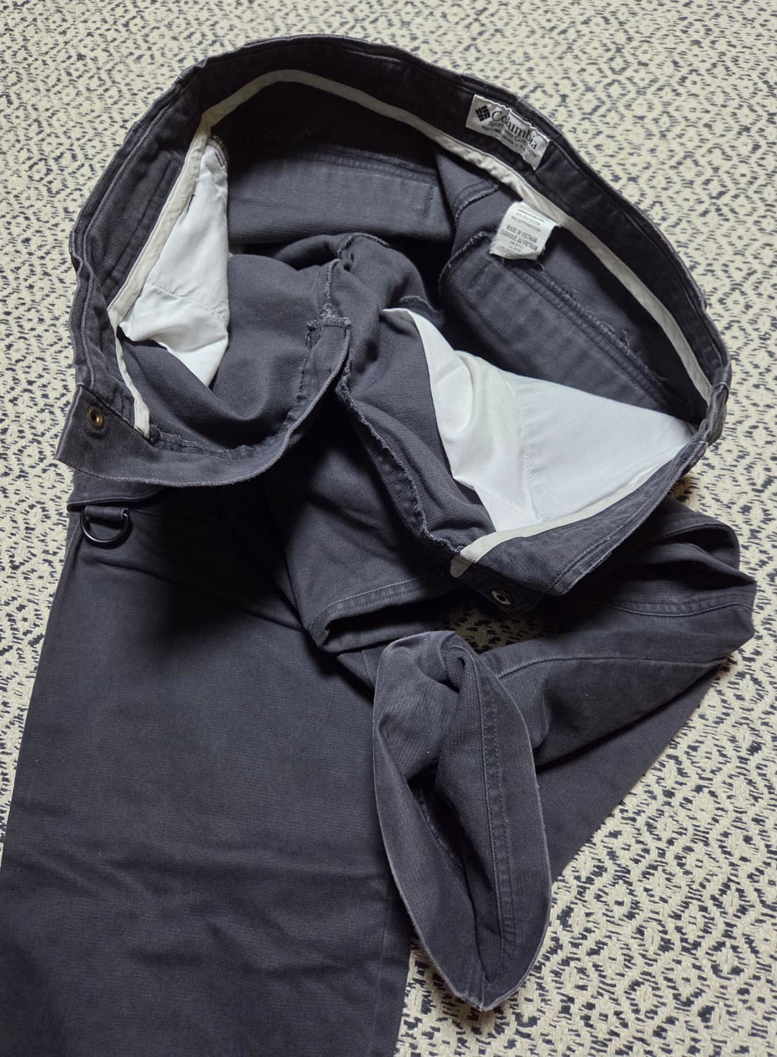 콜롬비아 Columbia 코튼 카고 팬츠 차콜 34x32 상품이미지3