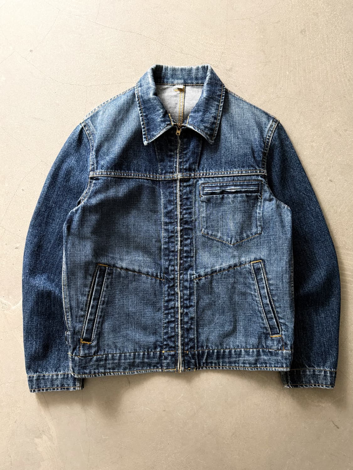 Old Uniqlo Detroit Work Denim Jacket 상품이미지1
