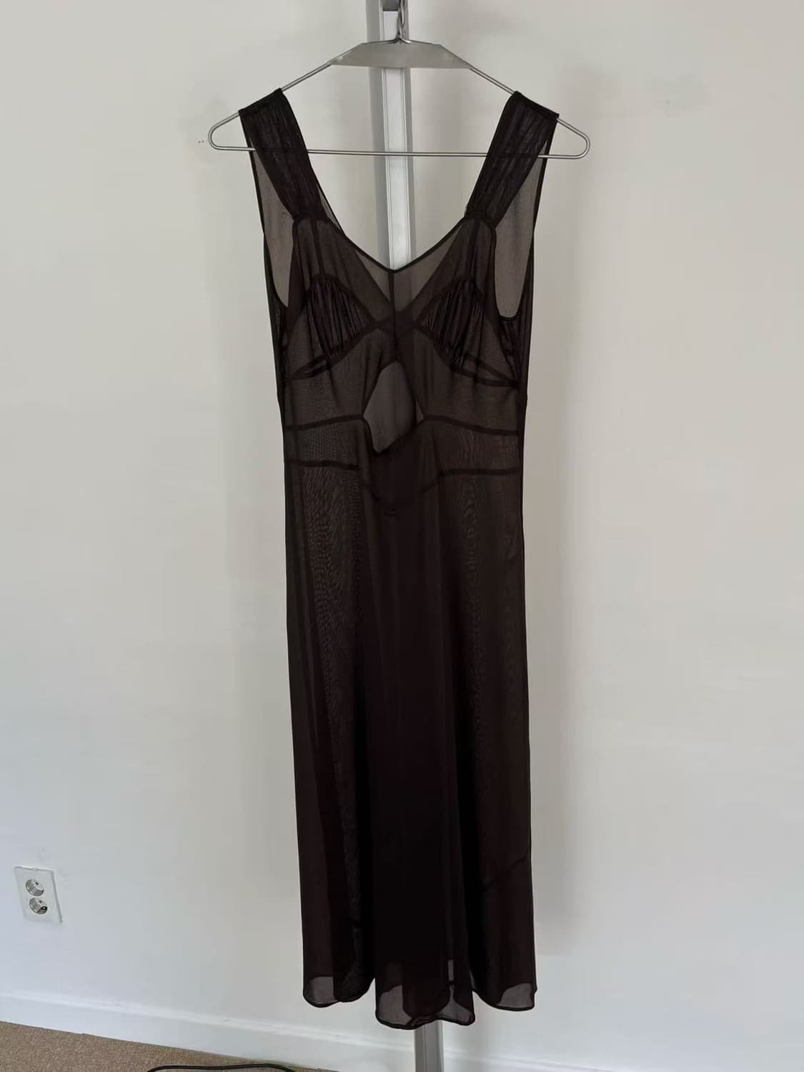 sheer long dress 상품이미지1