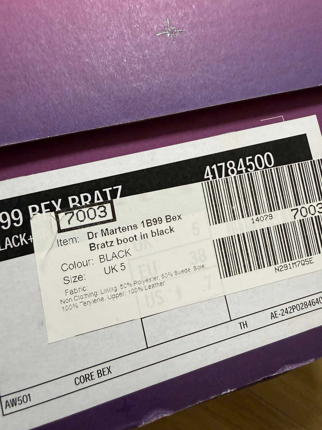 닥터마틴X브라츠 14홀 부츠 UK5 상품이미지10