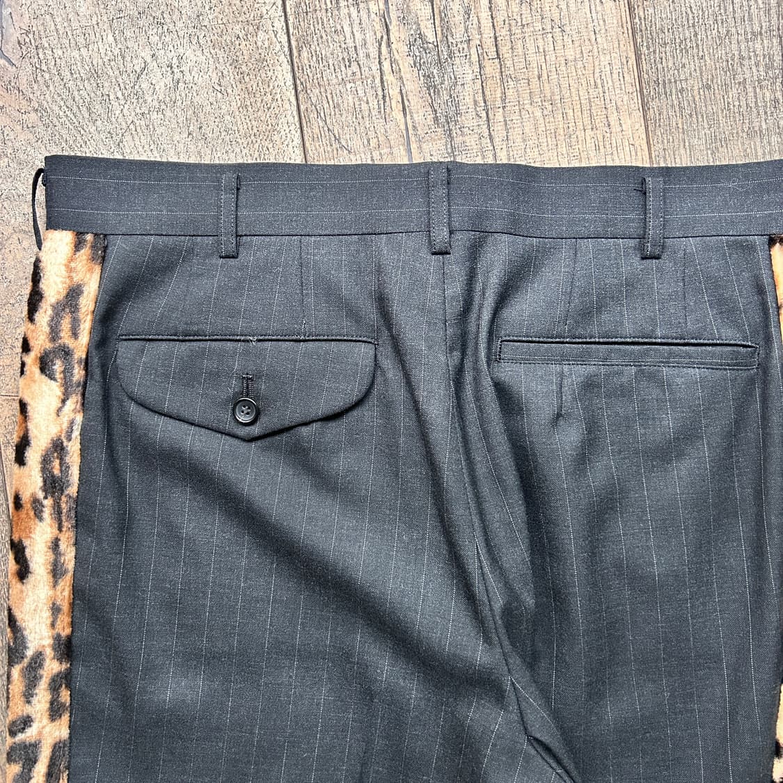 Leopard Velour Detail Burmuda Pants 상품이미지8