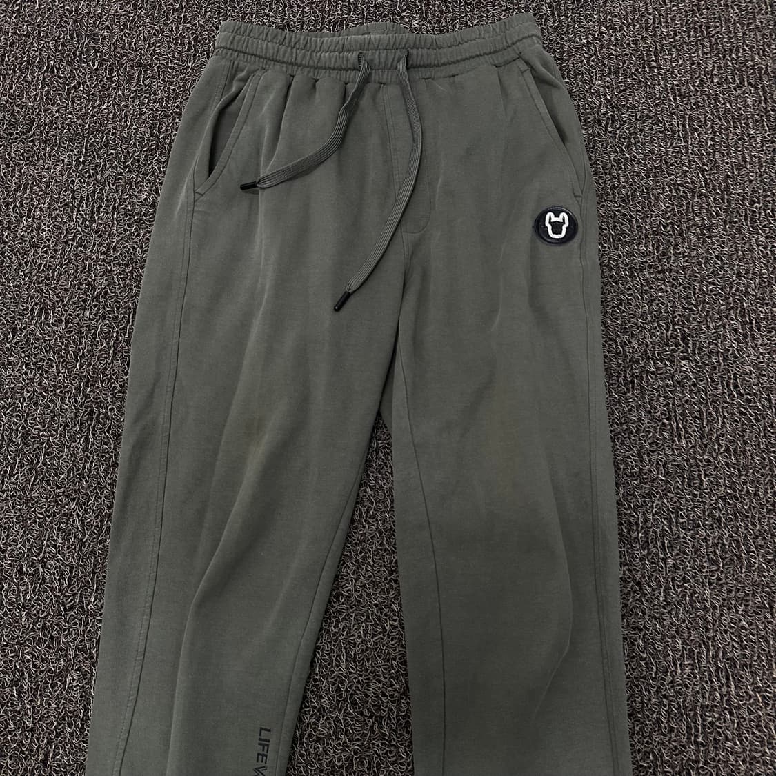 LIFE WORK 라이프워크 조거팬츠 바지 카키 M 상품이미지2