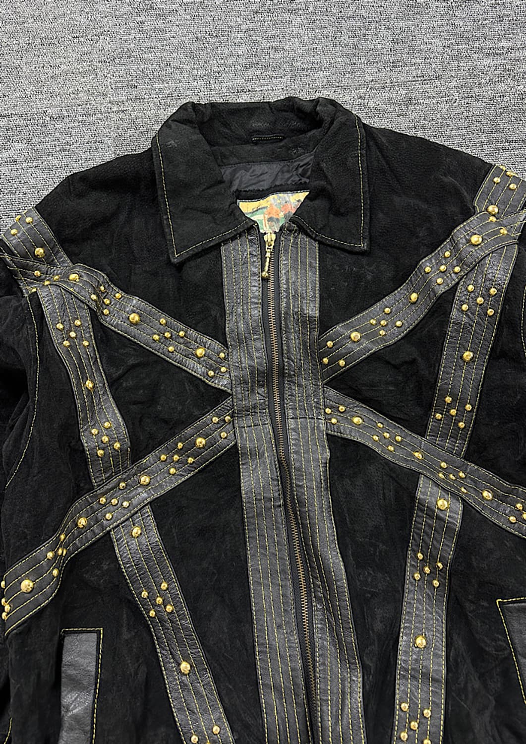 빈티지 가죽 자켓 L  상품이미지2