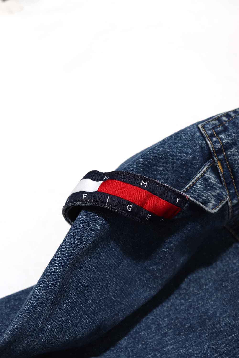 TOMMY HILFIGER 올드스쿨 데님 오버롤 size S 상품이미지5