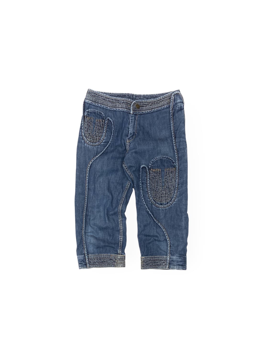 Tsumori chisato denim pants capri 상품이미지1