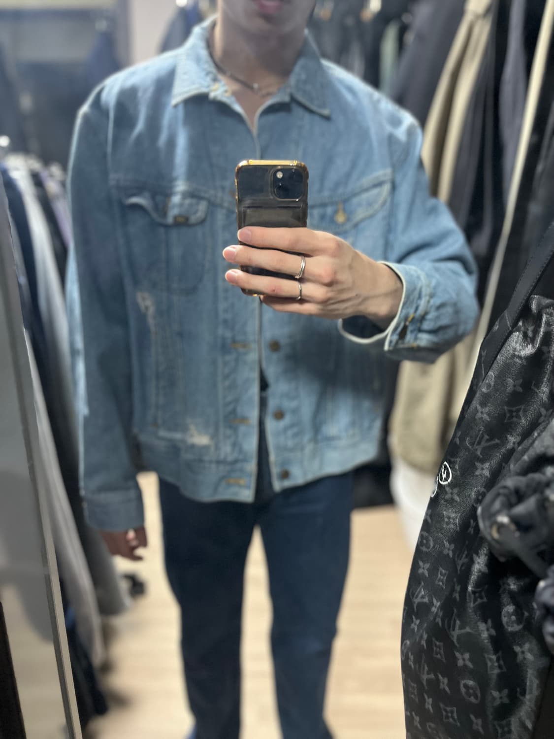 Lee 빈티지 데님 자켓 상품이미지6