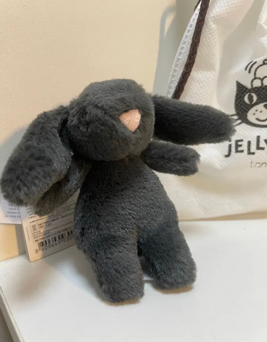 (새제품) 젤리캣 바쉬풀 버니 백 참 잉크 키링 상품이미지4