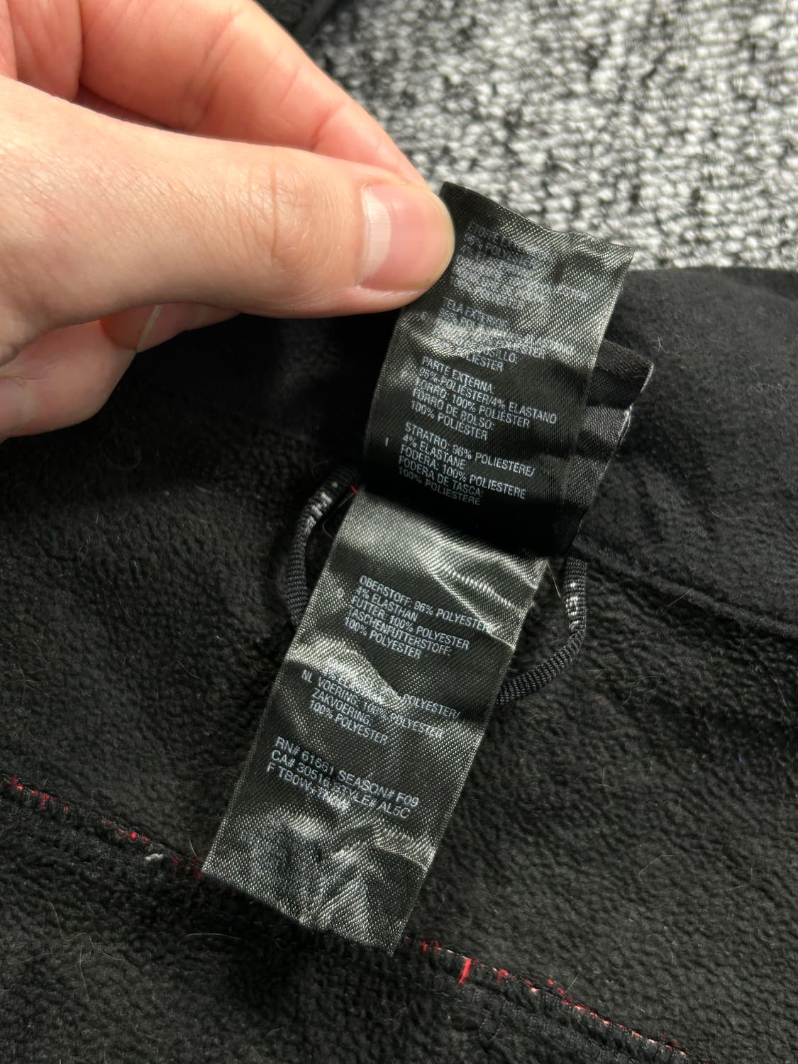 노스페이스 에이펙스 소프트쉘 레드 자켓 L  상품이미지9