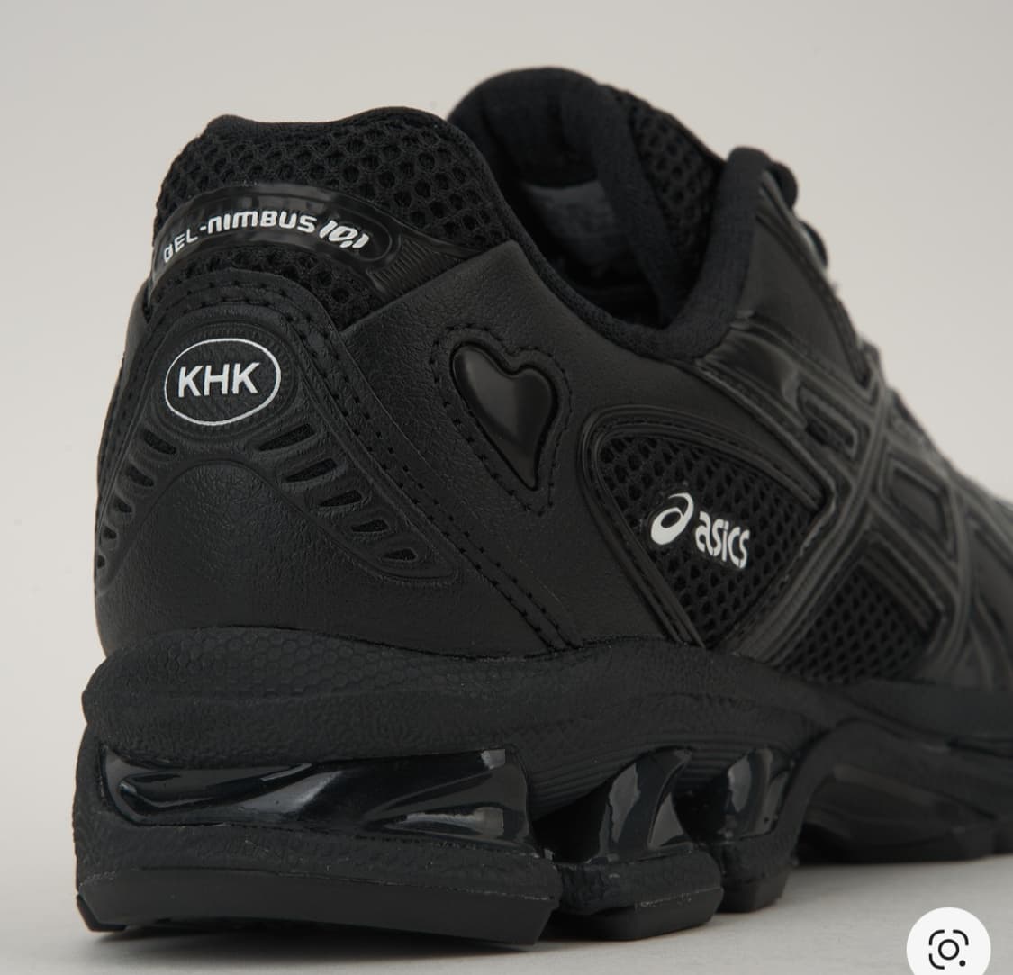 아식스 x 김해김 젤 님버스 10.1 블랙 상품이미지3