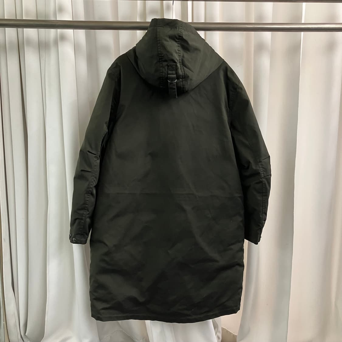 시스템 카키 후드 파카 100 상품이미지2