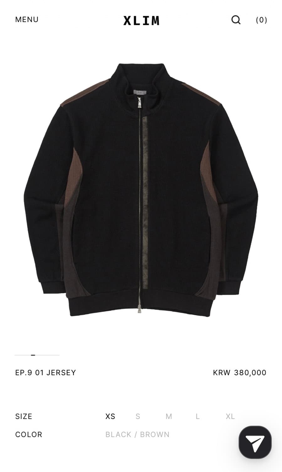 XLIM ep.9 jersey black/brown 상품이미지1