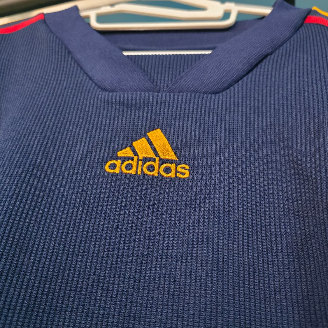 아디다스 축구 와플 반팔 스페인 유니폼 아이콘 저지 HE8910 XL 상품이미지5