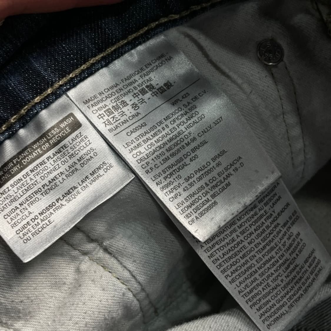 34 리바이스 511 청바지  상품이미지3