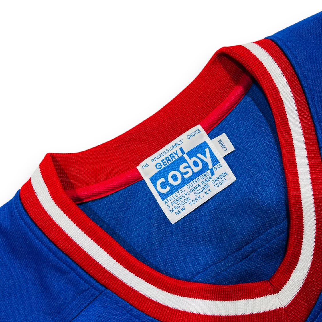 Gerry Cosby 39 넘버 아이스하키 블루 져지 상품이미지4