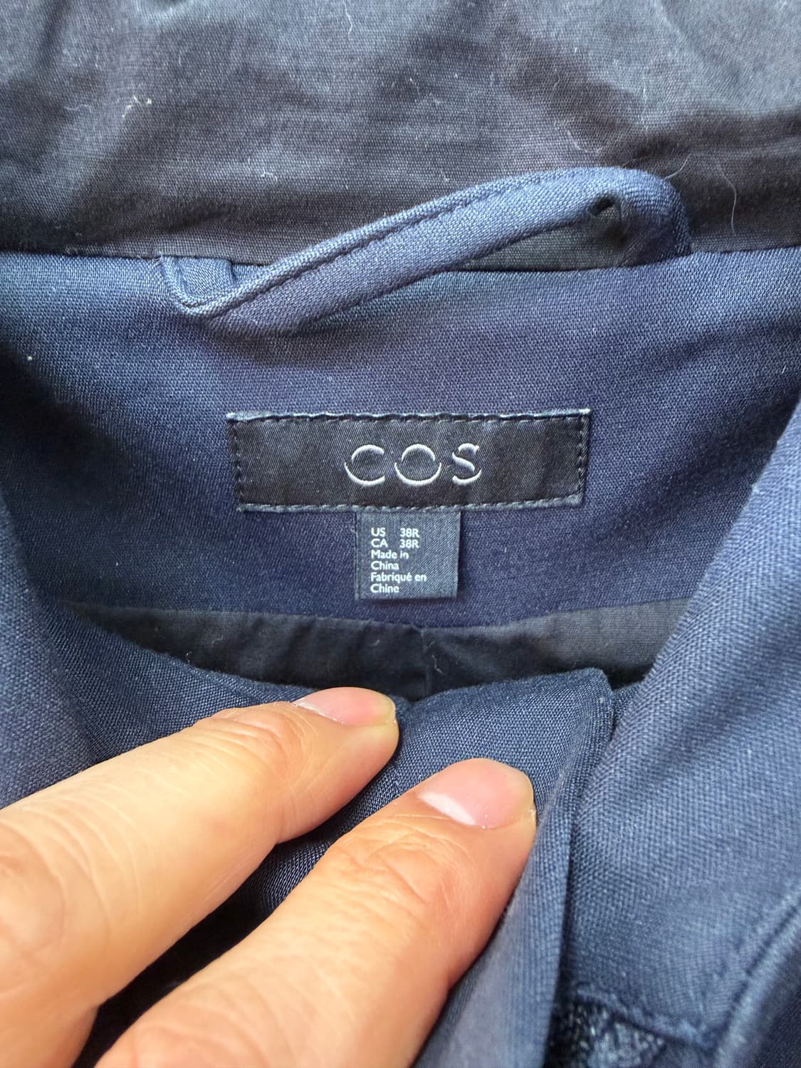 정품) COS 코스 여성 오버사이즈 후드 롱자켓 38 상품이미지6