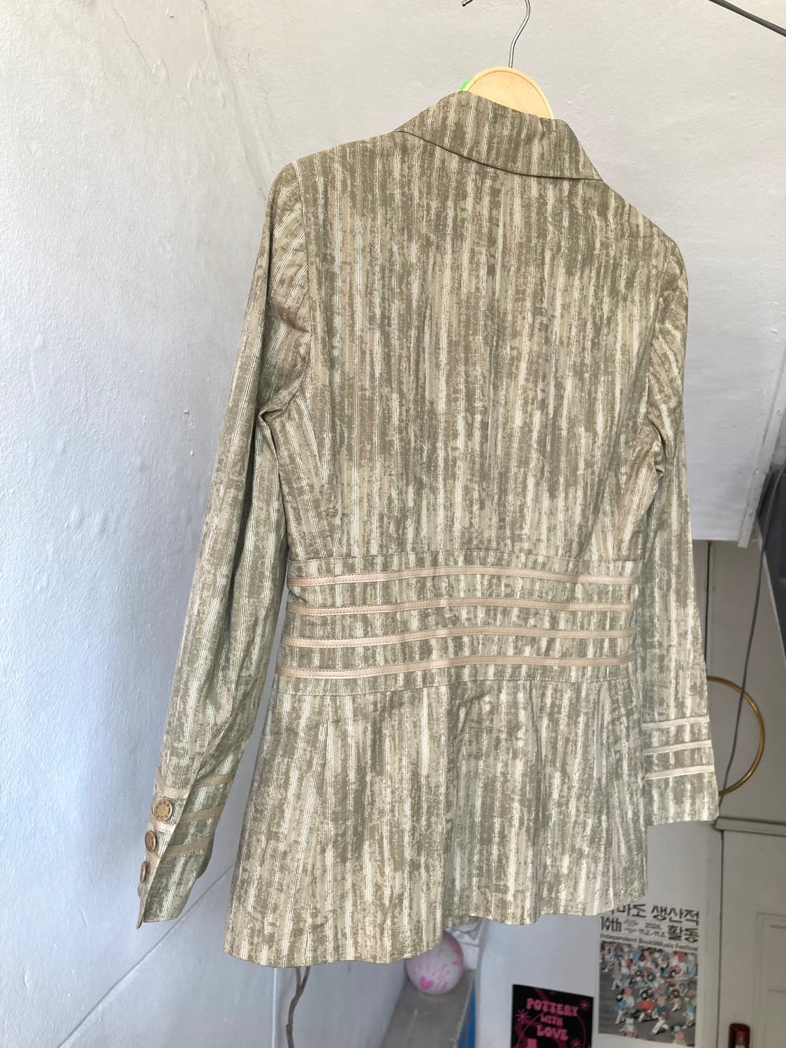 브리저튼 코르셋 스트라이프 자켓 상품이미지7