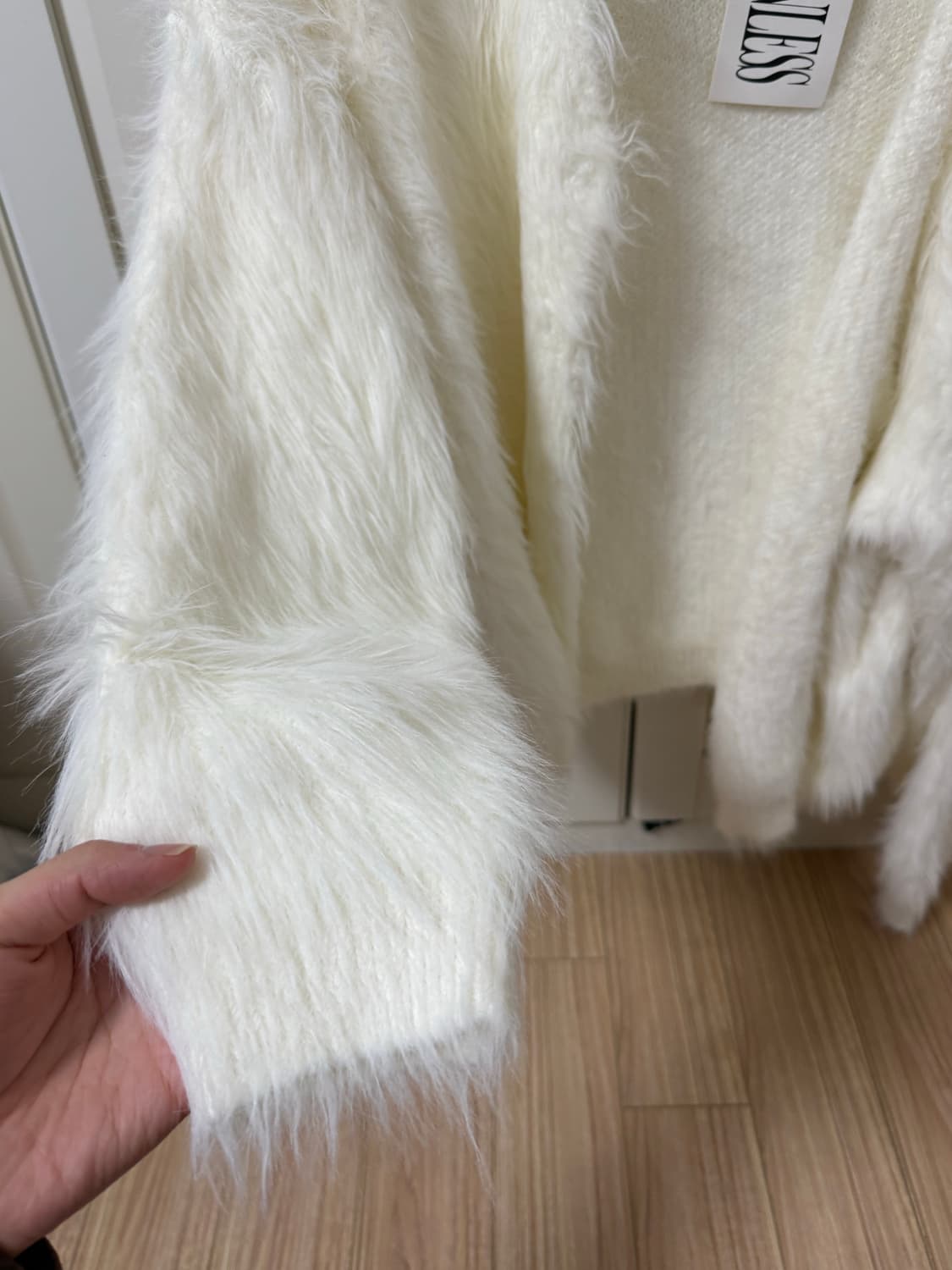 퍼 가디건 상품이미지5