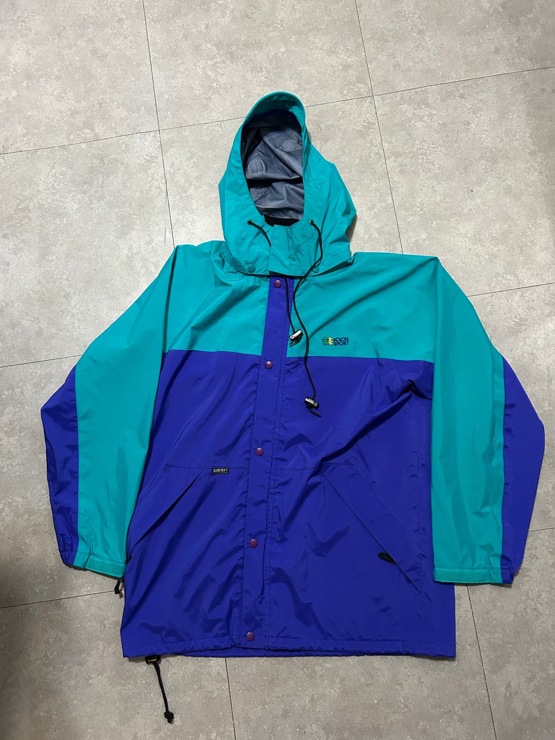 90s 코오롱상사 고어텍스 빈티지 윈드브레이커 자켓  100size  상품이미지1