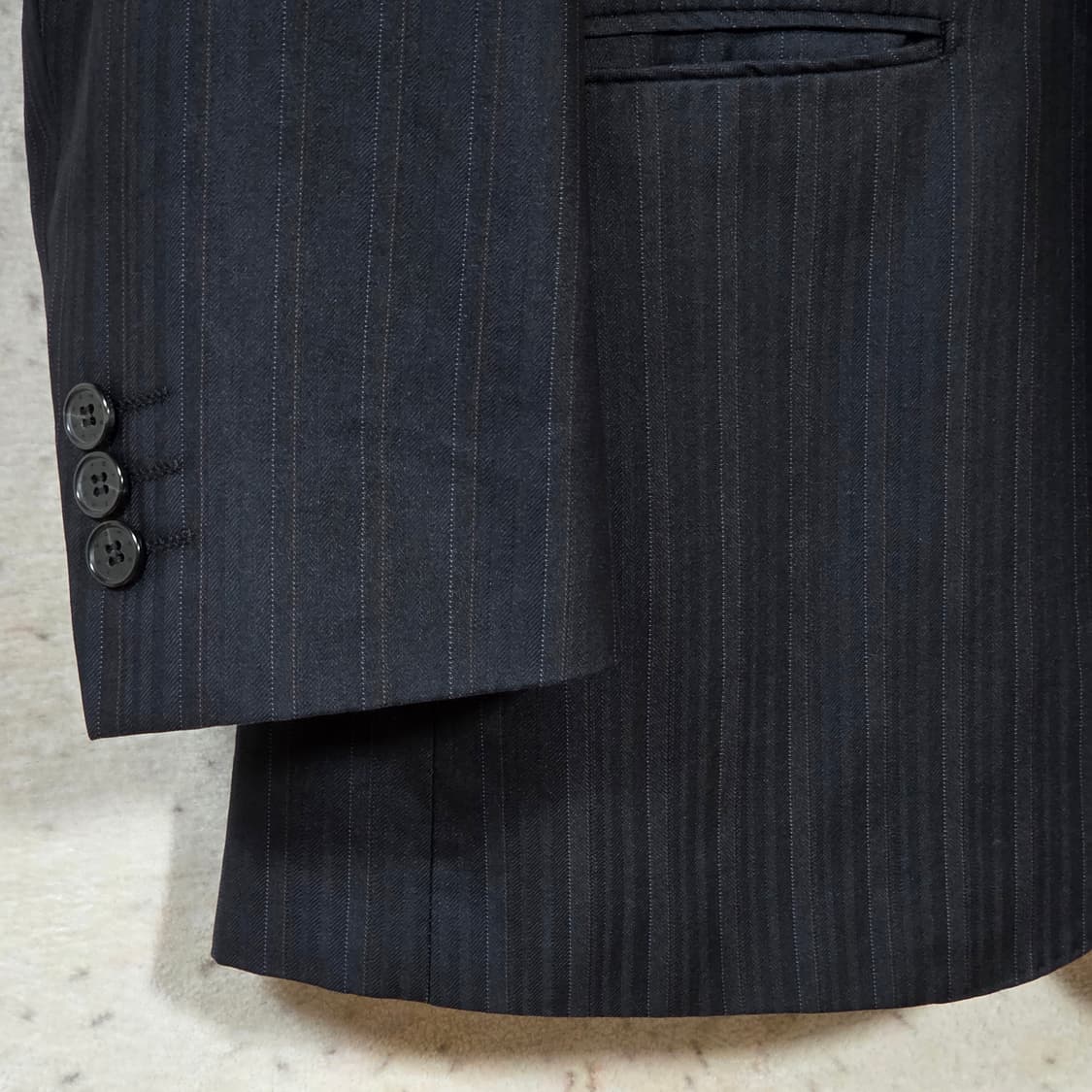 지방시 00s 스트라이프 블레이저 자켓 상품이미지3