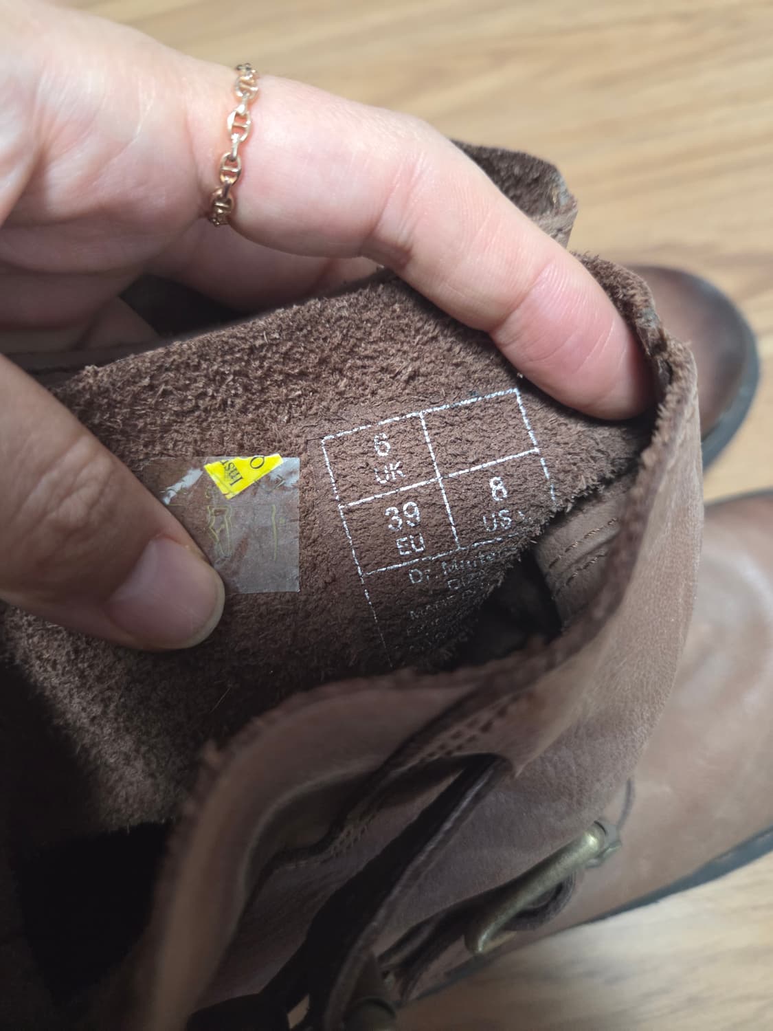 닥터마틴 엔지니어 부츠 UK6(250) 상품이미지7