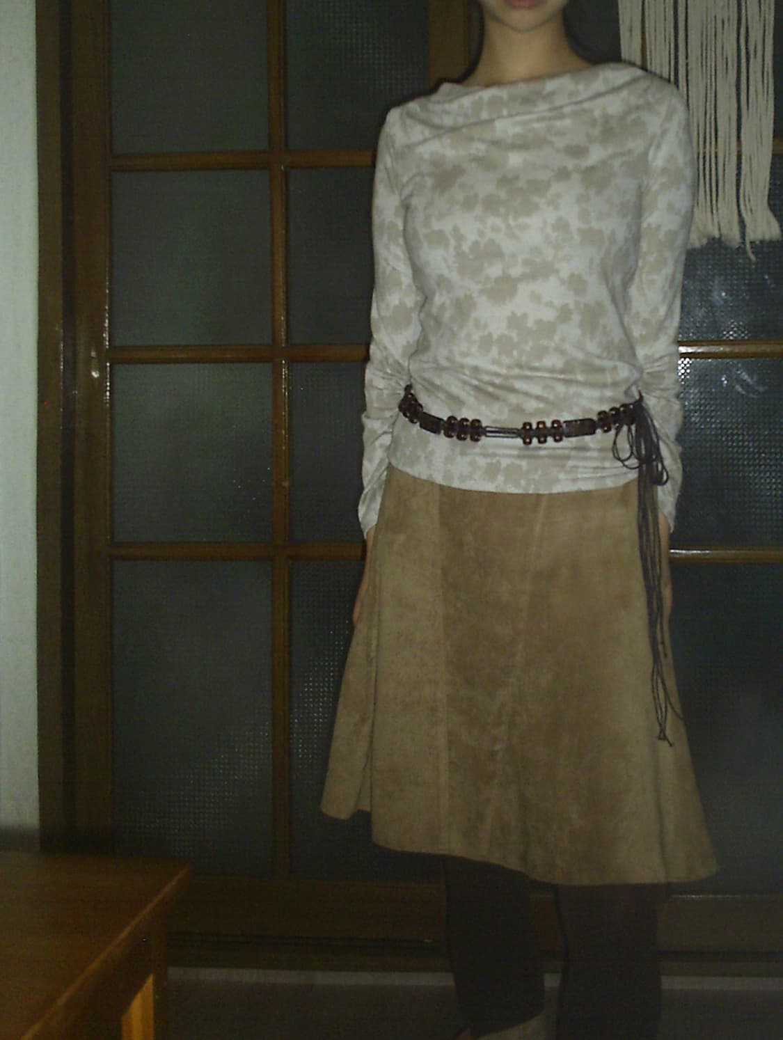 vintage flower jacquard top 상품이미지6