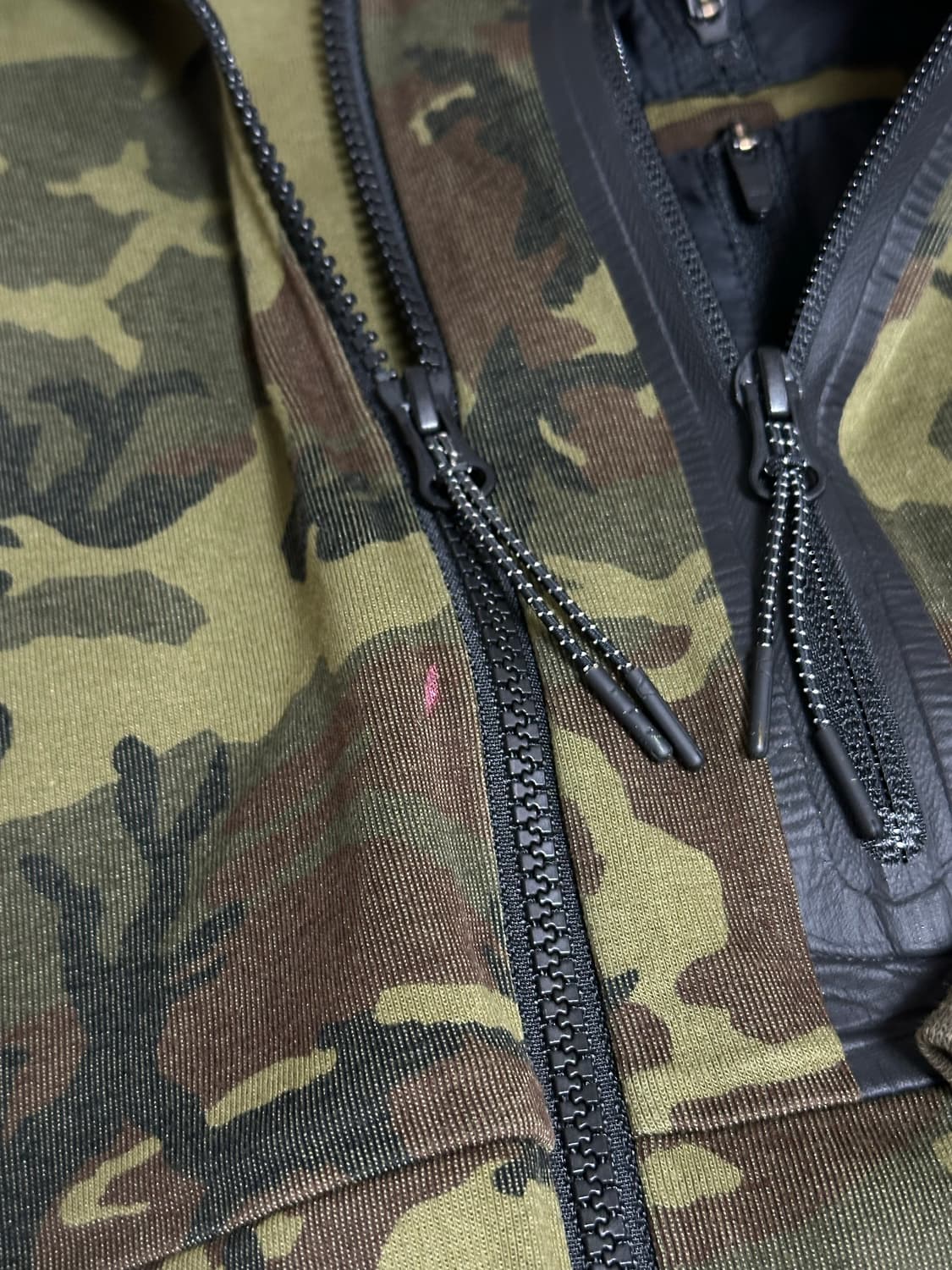 나이키  카모 테크플리스 후드 집업  라지 상품이미지5