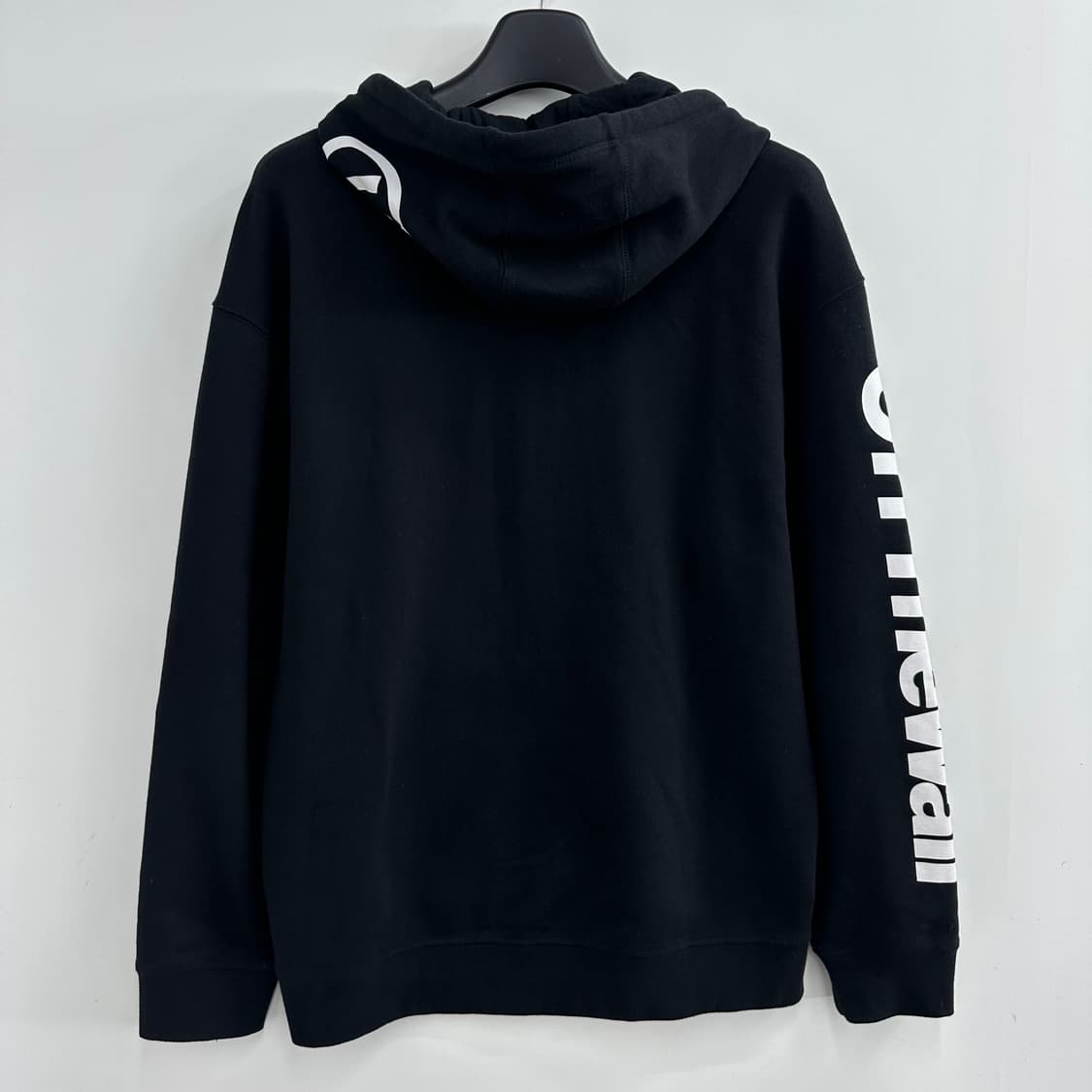 100 반스 남자 루즈핏 반집업 후드티 상품이미지2