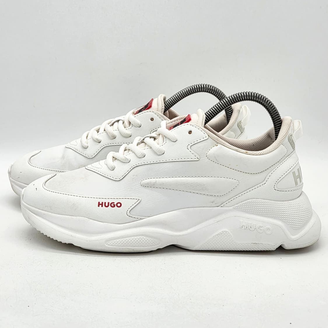  휴고 보스 레온 런 스니커즈 화이트 (40)  상품이미지1