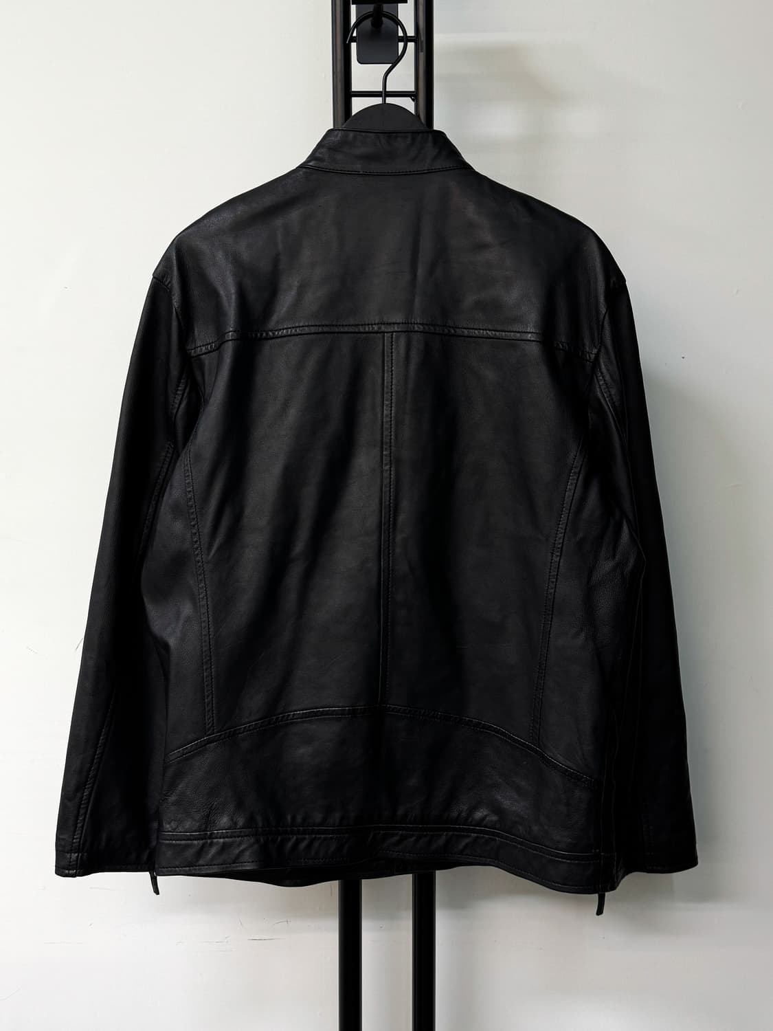 호미니 에메리토 더블 레더 집 자켓 상품이미지3