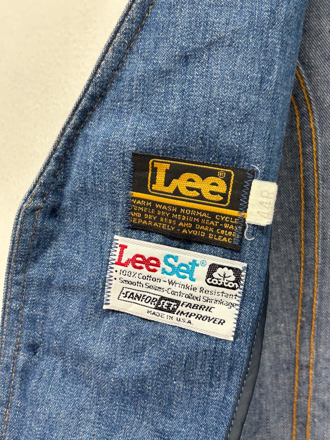 70s Separate-Lees by Lee 리 데님 베스트 상품이미지5