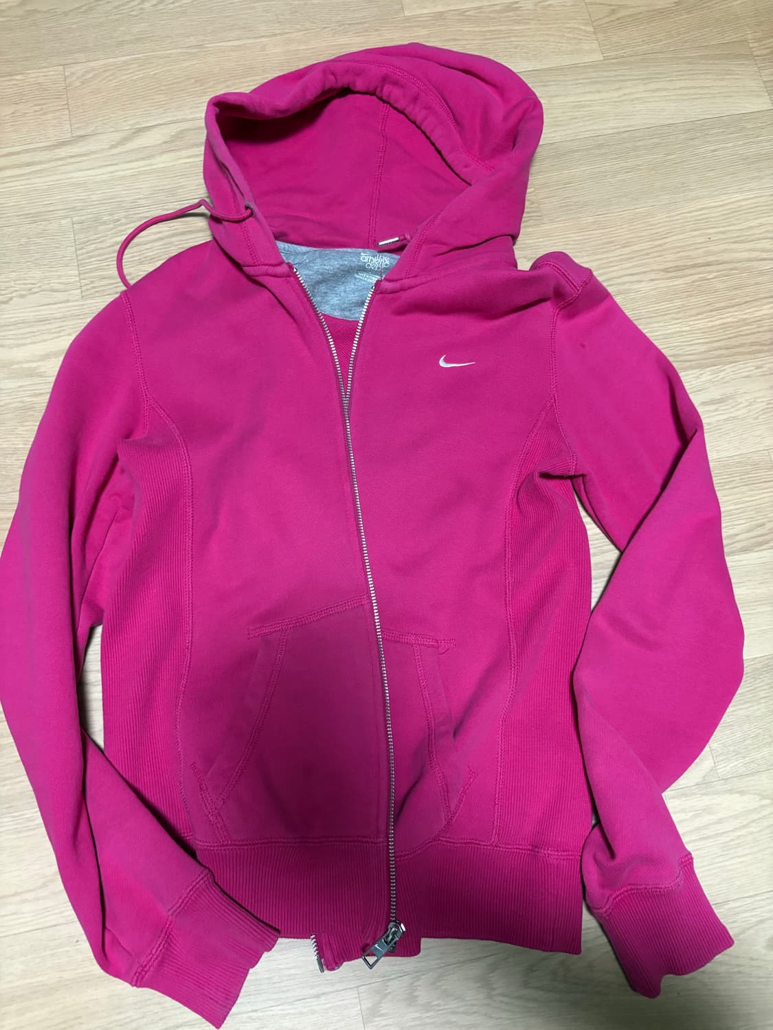 나이키 핫핑크 후드집업 y2k 상품이미지1
