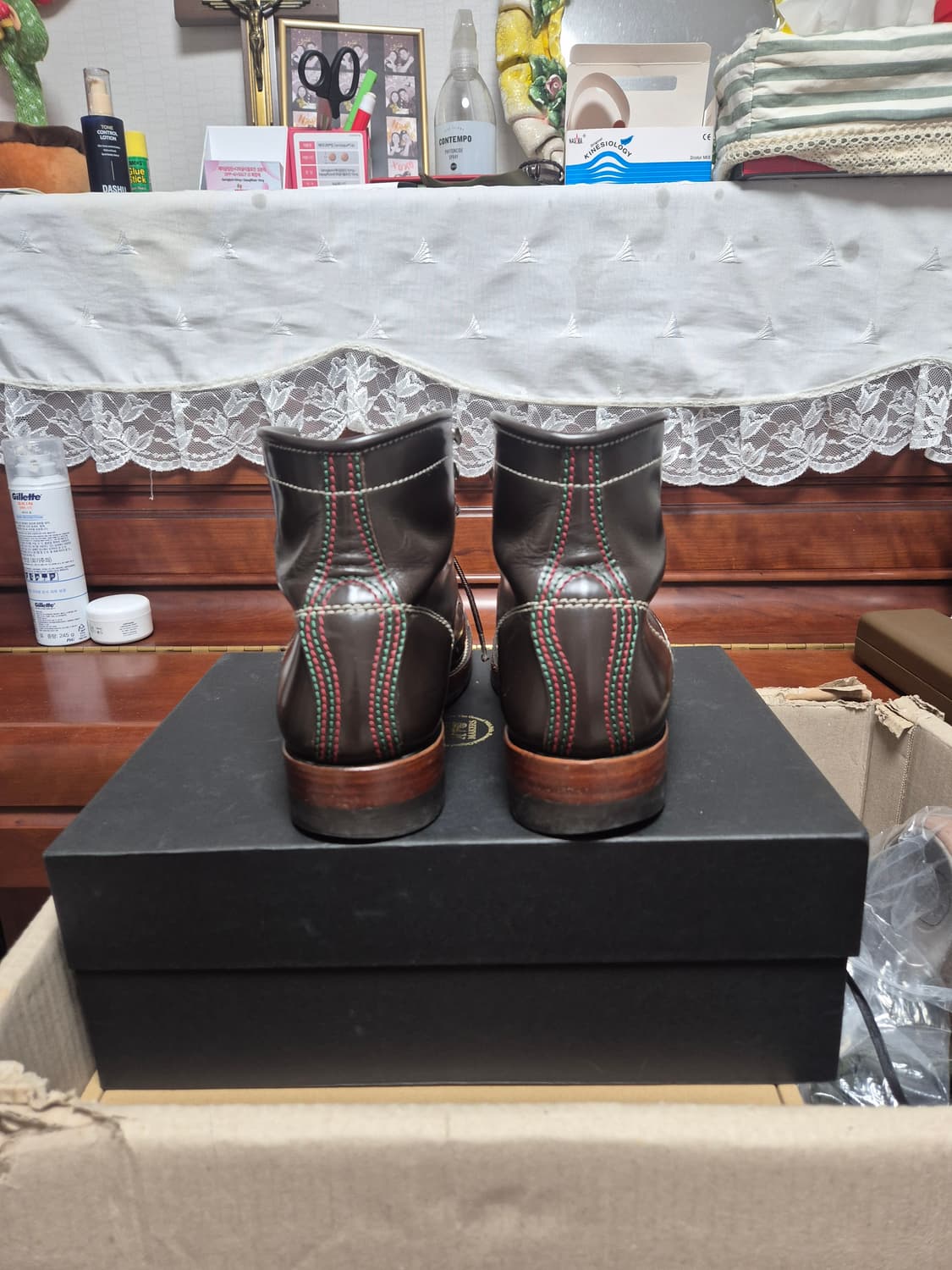 토이즈맥코이 서베이어부츠 브라운 판매합니다. 상품이미지4