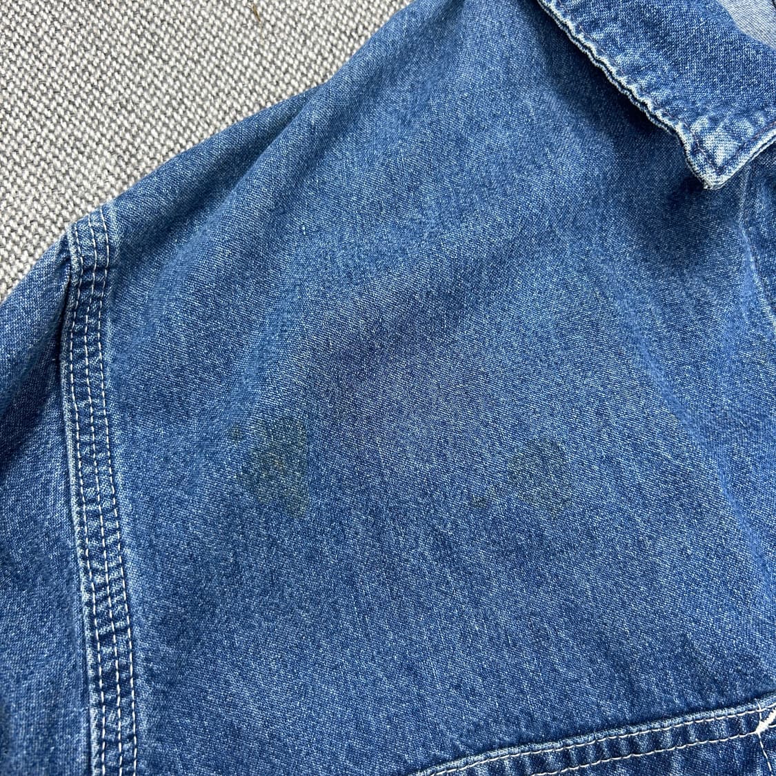 칼하트 USA 데님 커버올 자켓 상품이미지2