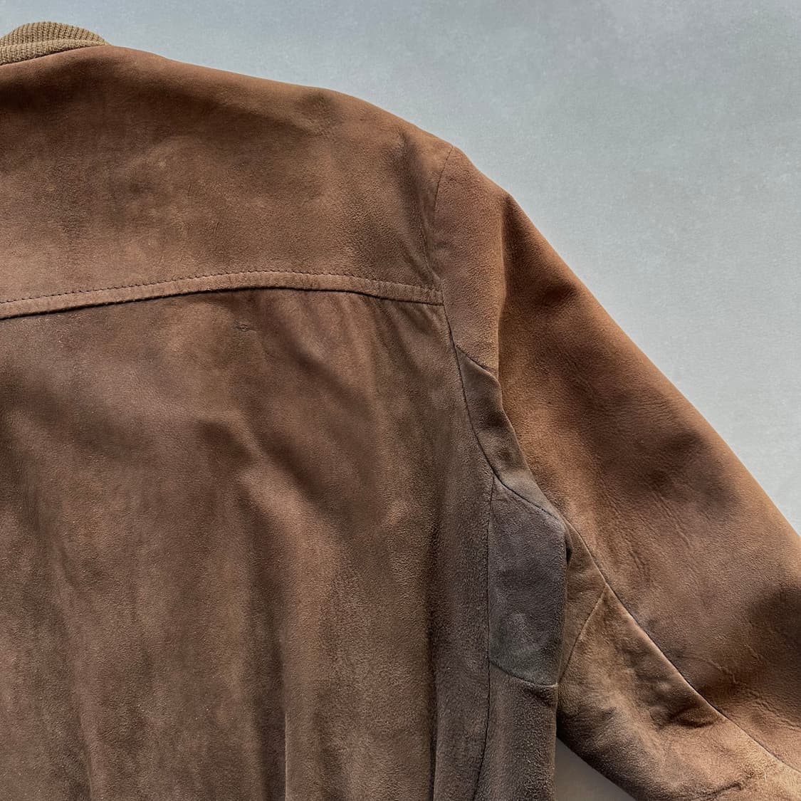 [M]Sears 시어스 70s 스웨이드 봄버 자켓 블루종 상품이미지8