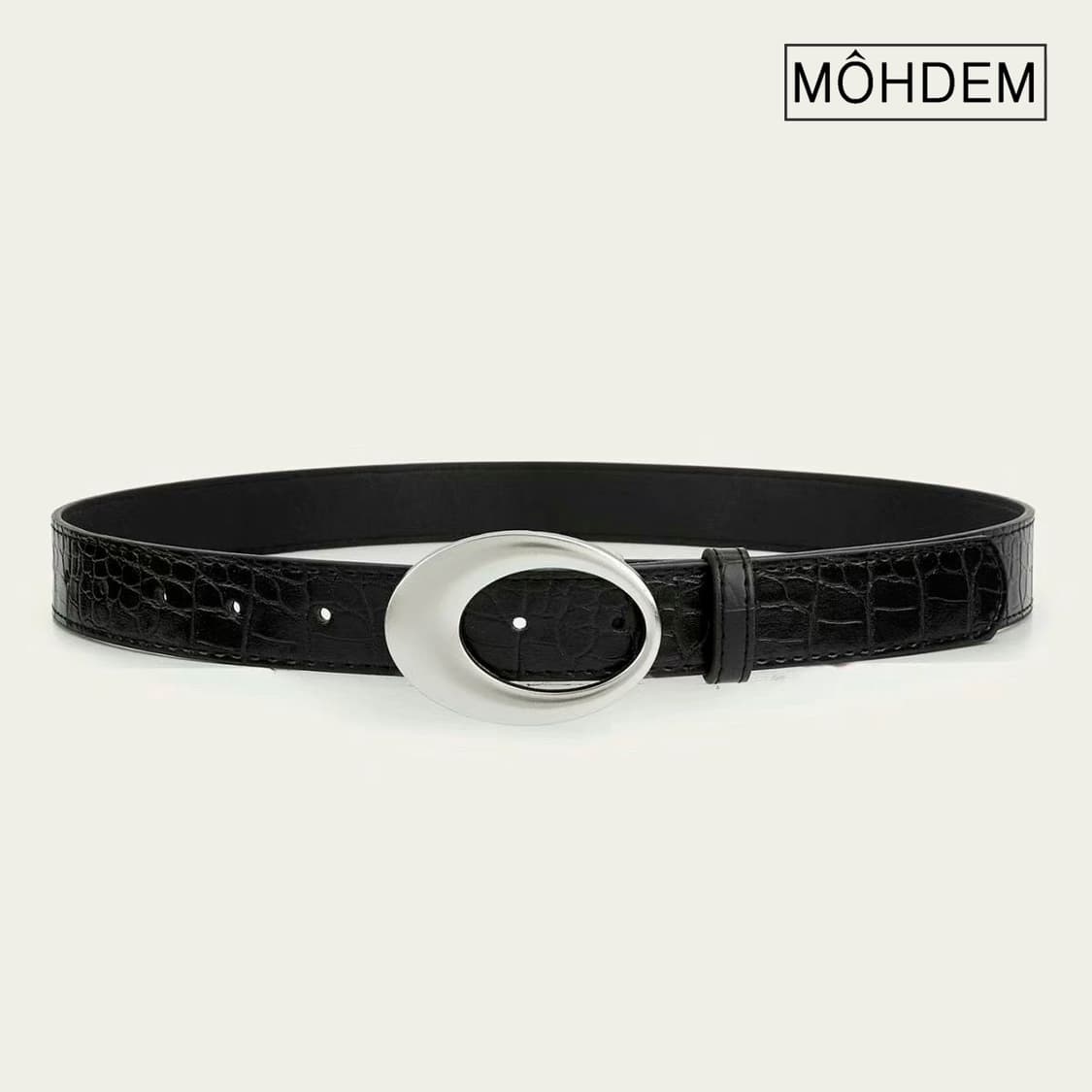 [Unisex] 원버클 크로커다일 벨트 상품이미지1