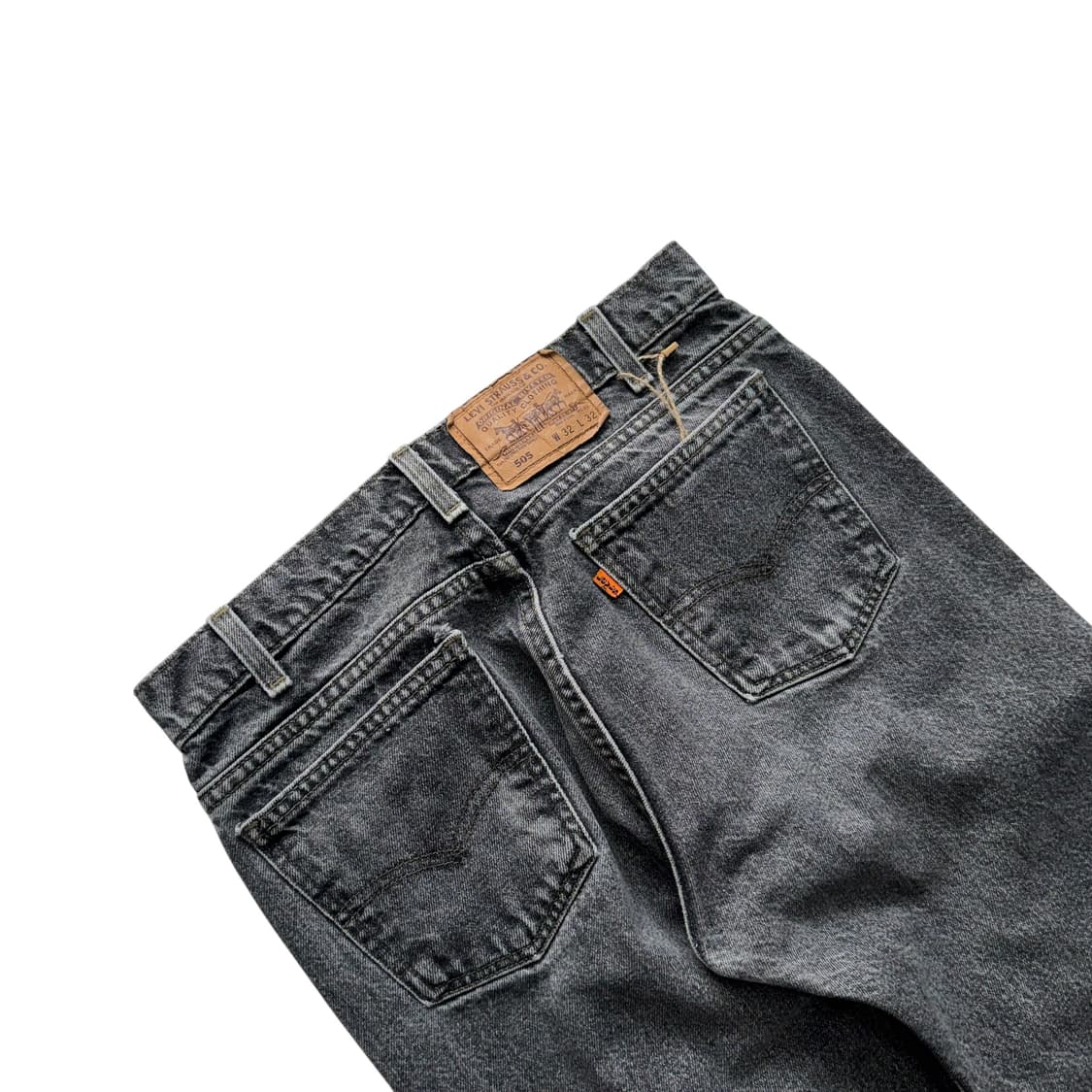 [30.5] 90's 리바이스 505 블랙진 USA [LV1381] 상품이미지7