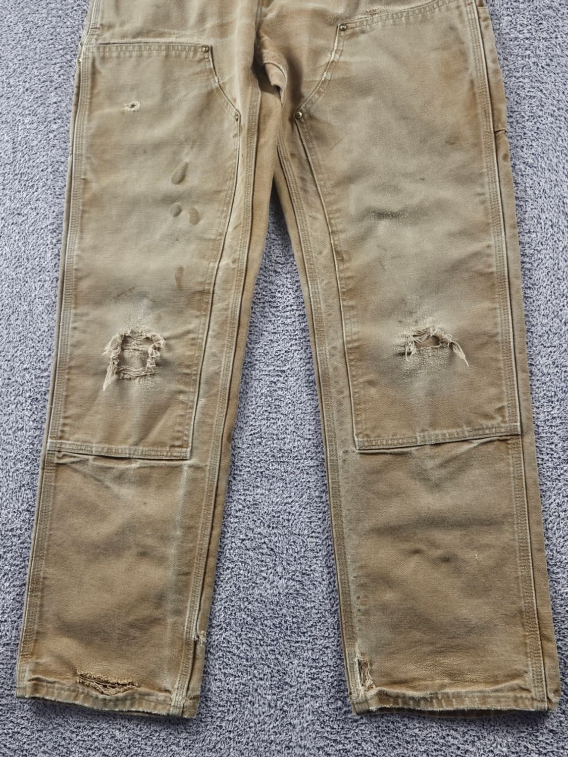 USA 칼하트 덕캔버스 더블니 카펜터 워크팬츠 (32X34)/ 11294 상품이미지6