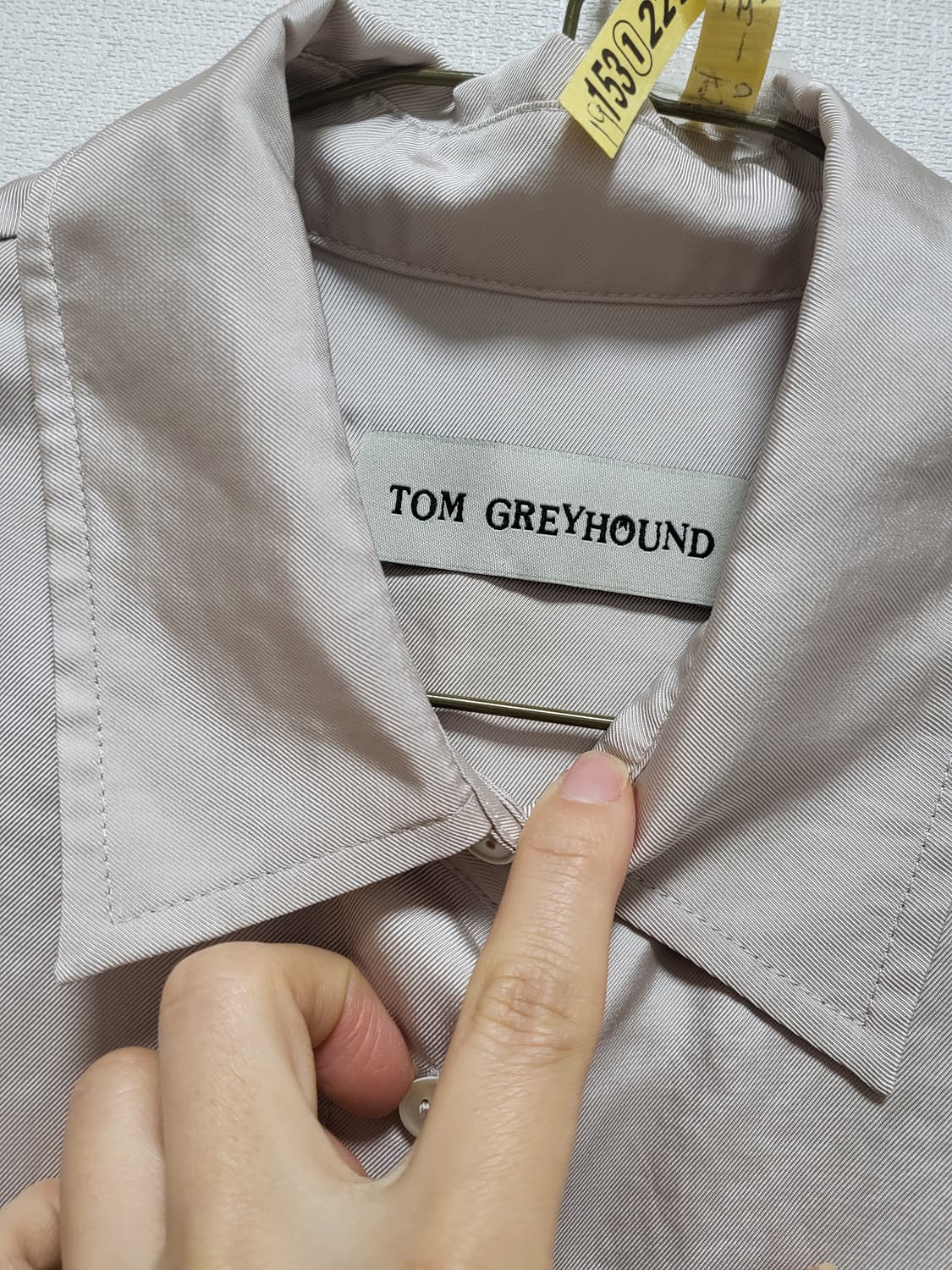 톰그레이하운드 새틴 셔츠 Free 상품이미지5