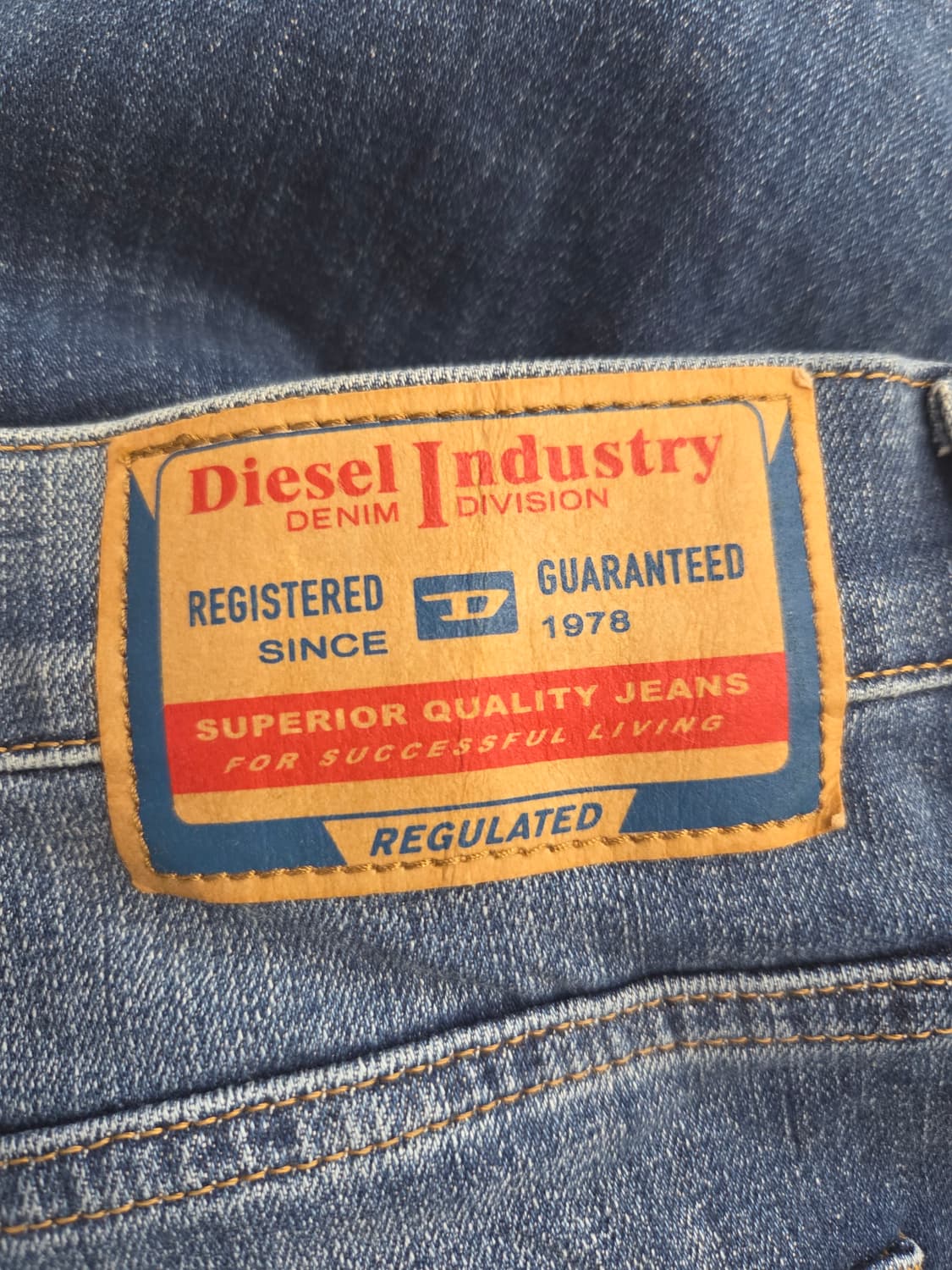 DIESEL 디젤 빈티지 워싱 데님 팬츠 상품이미지5