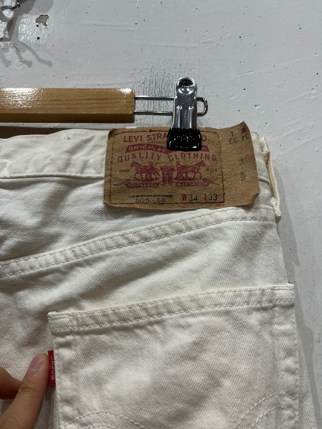 00s 리바이스 505 데님팬츠 Made in JAPAN  상품이미지6