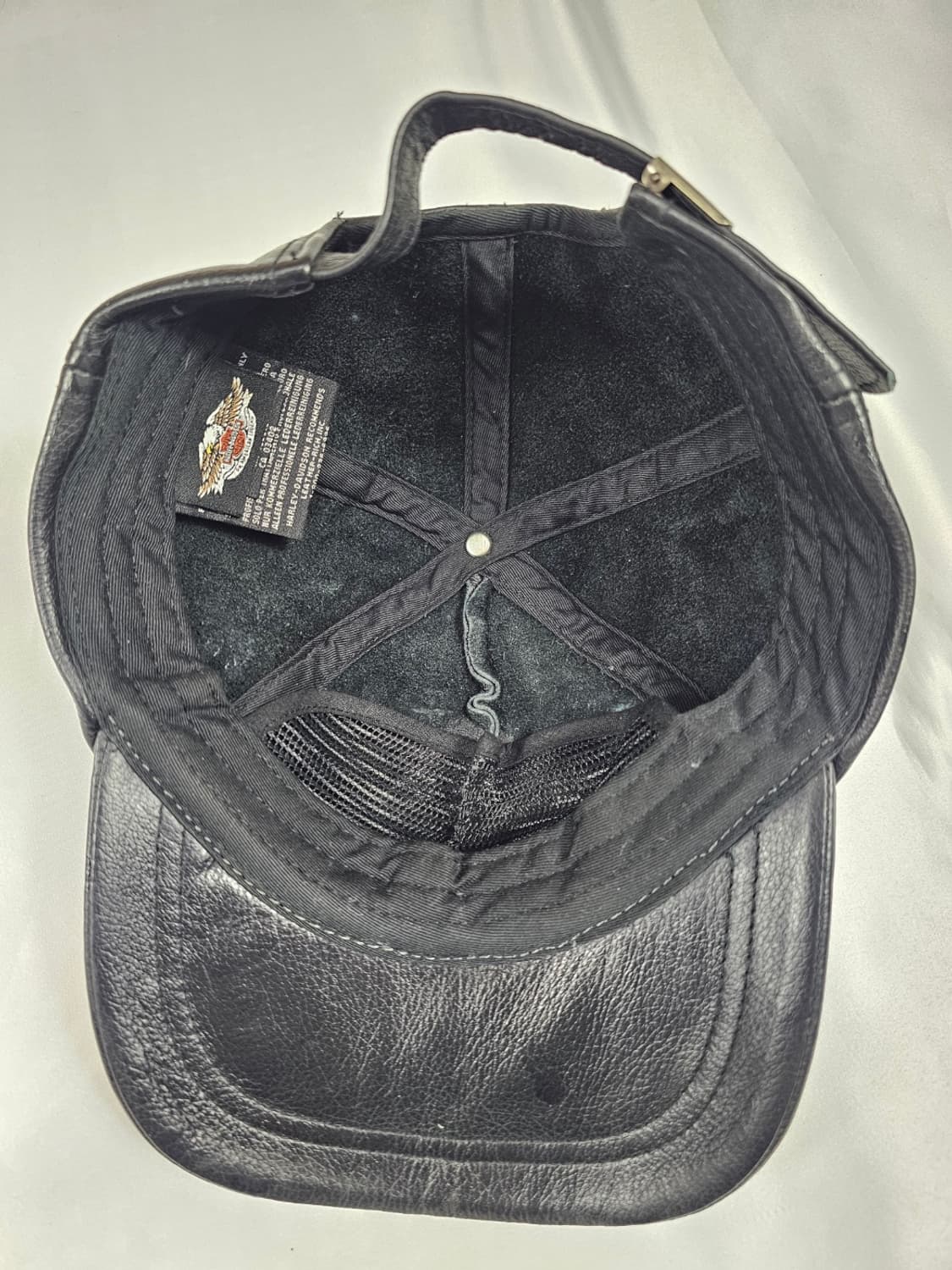 할리데이비슨레더볼캡 상품이미지2